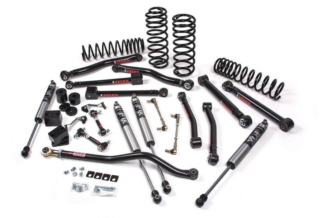 JKS JSPEC125KFP 2018-2024 compatible with Jeep Wrangler (JL) J-Krawl 2.5" 4Dr w/Fox 2.0 Performance Shocks, STD Rate Coils