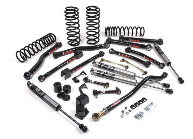 JKS JSPEC125KFP 2018-2024 compatible with Jeep Wrangler (JL) J-Krawl 2.5" 4Dr w/Fox 2.0 Performance Shocks, STD Rate Coils