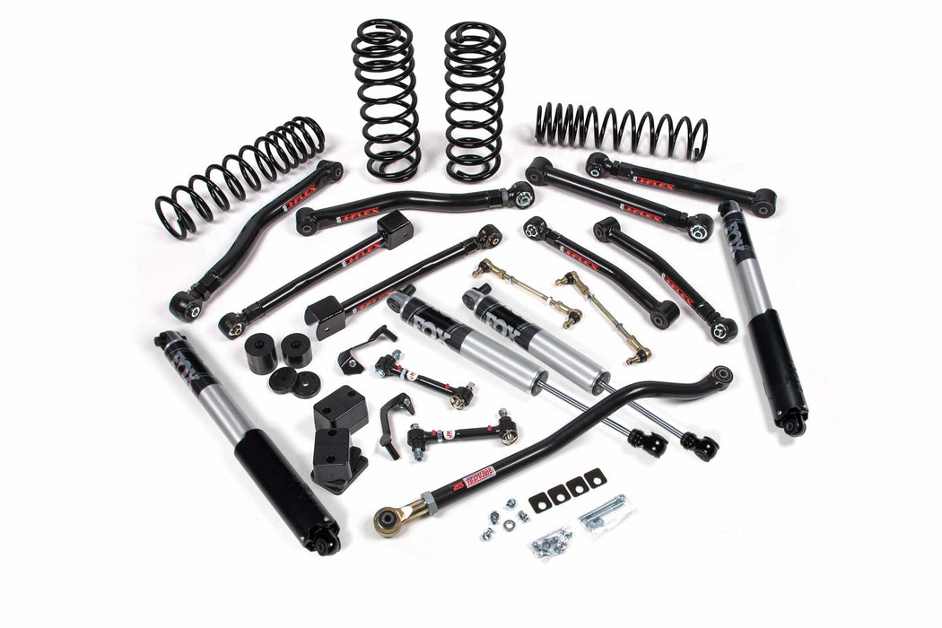 JKS JSPEC125KFA 2018-2024 Jeep Wrangler (JL) J-Krawl 2.5" 4Dr w/Fox Adventure Series Shocks, HD Rate Coils