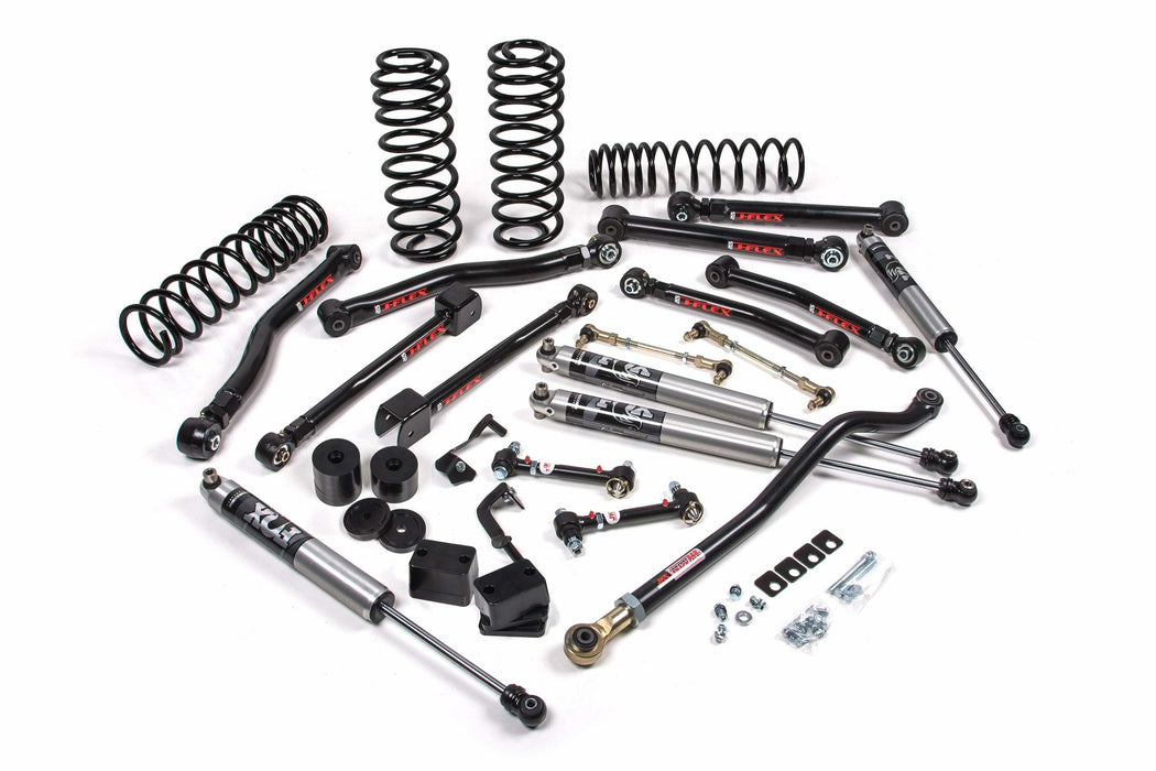 JKS JSPEC126PES 2018-2024 compatible with Jeep Wrangler (JL) J-Krawl 2.5" 4Dr w/Fox 2.5 Performance Elite Shocks, HD Rate Coils