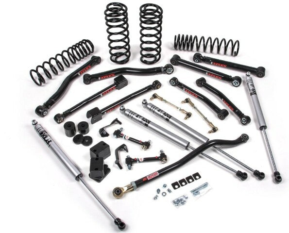 JKS JSPEC127KFA 2018-2024 compatible with Jeep Wrangler (JL) J-Krawl 3.5" 4Dr w/Fox Adventure Series Shocks, STD Rate Coils