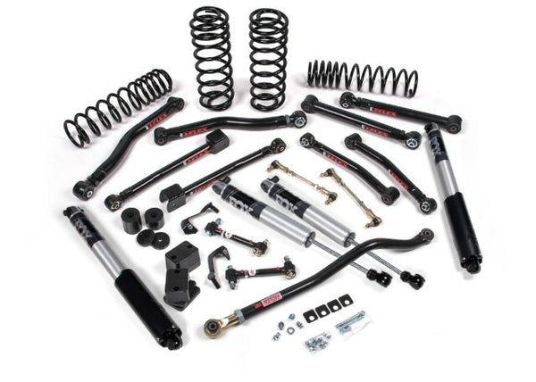JKS 2018-2024 Compatible With Jeep Wrangler JL J-Krawl 3.5" 4Dr W, Fox 2.5 Performance Shocks, Std Rate Coils, Fits 2018-2024 Jeep Wrangler JL JSPEC127PS