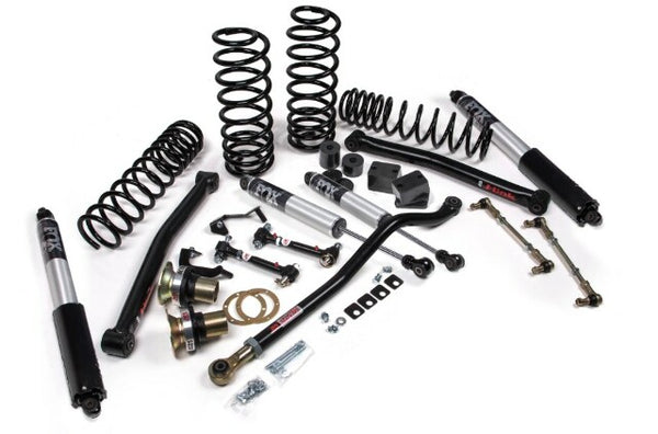 JKS 2018-2024 Compatible With Jeep Wrangler JL J-Lander 3.5" 4Dr W, Fox 2.5 Performance Shocks, HD Rate Coils, Fits 2018-2024 Jeep Wrangler JL JSPEC130PS