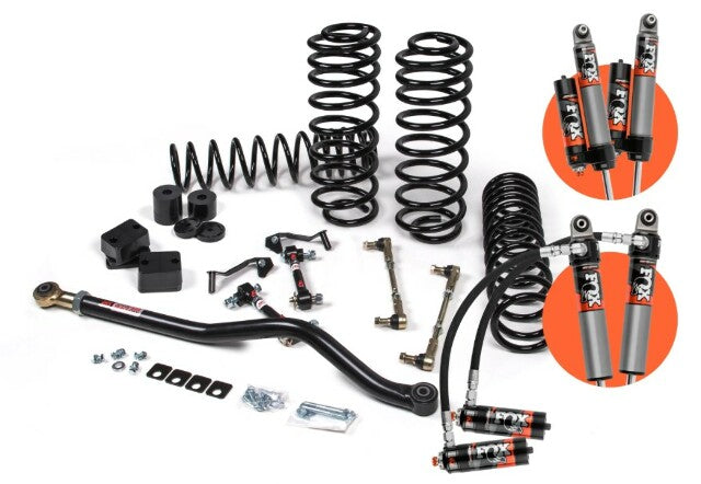 2020-2025 Jeep Gladiator JT - J-Venture 3" Suspension Lift Kit - STD Rate Front/Rear Coil Springs - 2.5" Performance Elite Shocks Front/Rear