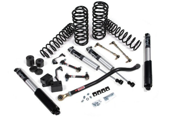JKS 2020-2023 Compatible With Jeep Gladiator JT J-Venture 3-3.5" Front 1.5-2" Rear Lift Kit- Fox 2.5 Performance Series Shocks, Fits 2020-2023 Jeep Gladiator JT JSPEC131PS