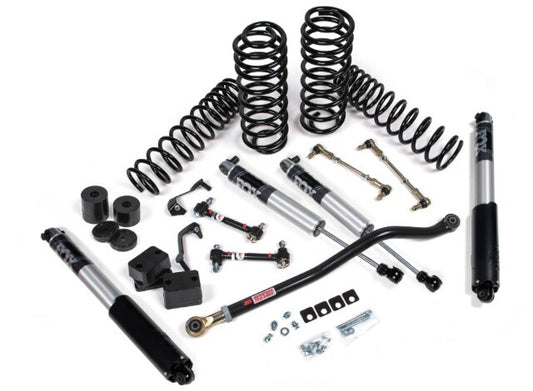JKS JSPEC133PS 2018-2024 compatible with Jeep Wrangler (JL) J-Venture 3" 2Dr w/Fox 2.5 Performance Series Shocks, HD Rate Coils