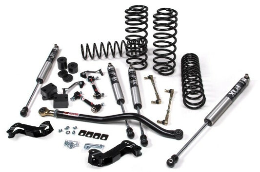 JKS JSPEC134KFP 2018-2024 compatible with Jeep Wrangler (JL) J-Kontrol 3" 2Dr w/Fox 2.0 Performance Series Shocks, STD Rate Coils