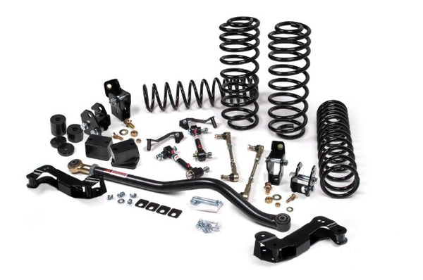 JKS 2018-2024 Fits Jeep Wrangler JL J-Kontrol 3" 2Dr W, Shock Extension Brackets, Std Rate Coils, Fits 2018-2024 Jeep Wrangler JL JSPEC134KNS