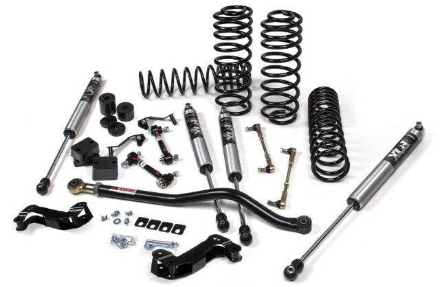JKS JSPEC135KFP 2018-2024 compatible with Jeep Wrangler (JL) J-Kontrol 3" 2Dr w/Fox 2.0 Performance Series Shocks, HD Rate Coils