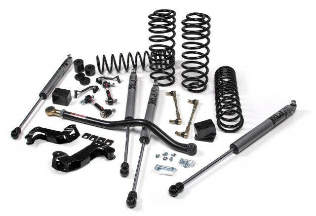 JKS JSPEC137KFA 2018-2024 compatible with Jeep Wramgler (JL) J-Kontrol 2.5" 4Dr w/Fox Adventure Series Shocks, STD Rate Coils