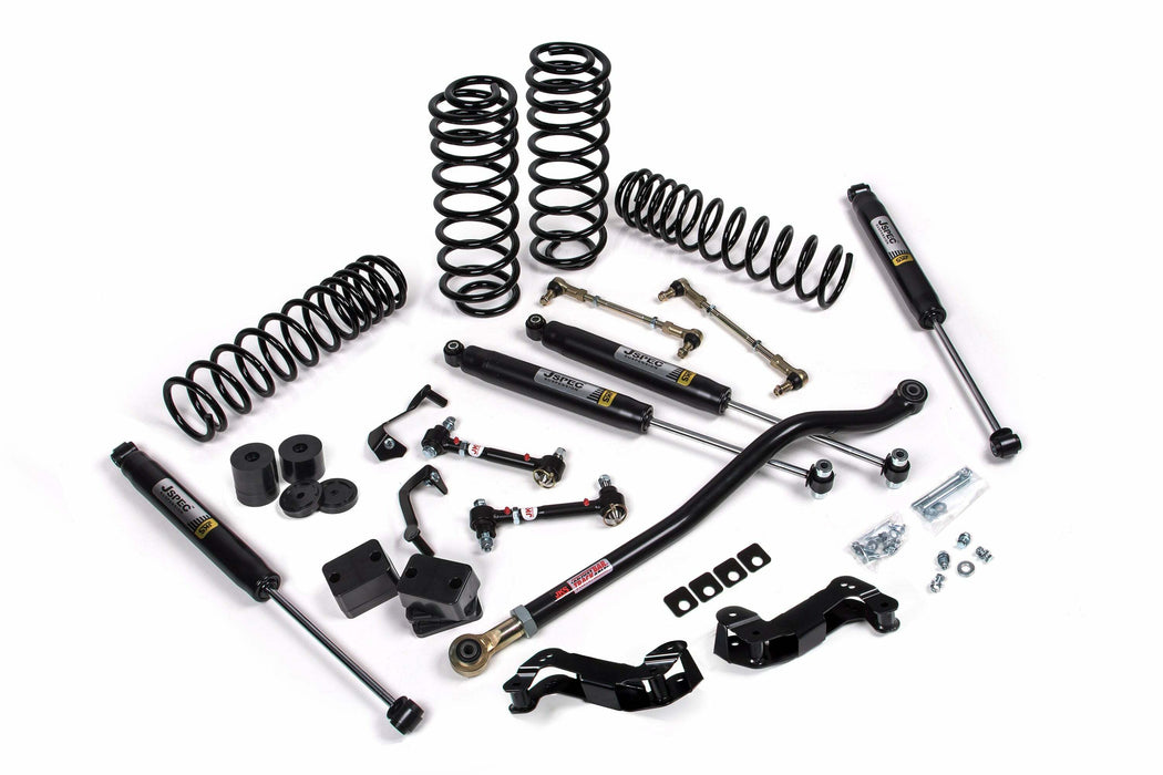 JKS JSPEC138K 2018-2024 compatible with Jeep Wrangler (JL) J-Kontrol 2.5" 4Dr w/Jspec Shocks, HD Rate Coils