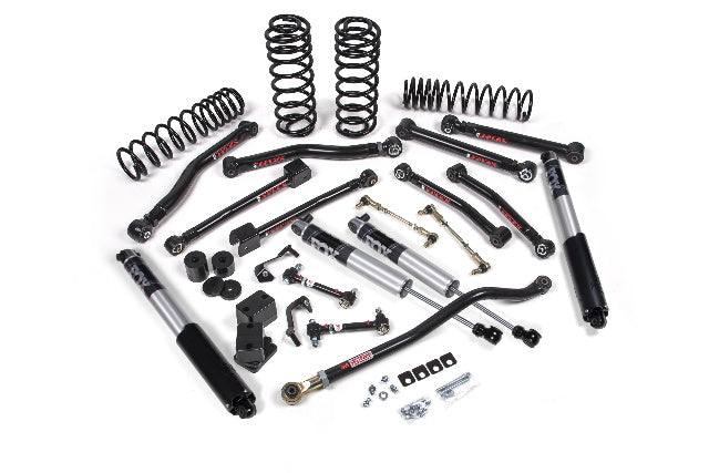 JKS 2020-2024 Compatible With Jeep Gladiator JT J-Krawl 3-3.5" Front 1.5-2" Rear W, Fox 2.5 Performance Series Shocks, Fits 2020-2024 Jeep Gladiator JT JSPEC171PS
