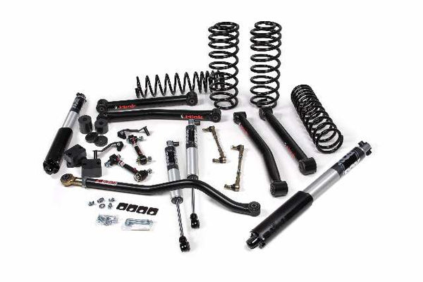 JKS 2020-2024 Compatible With Jeep Wrangler JL J-Konnect 2.5" 4Dr W, Fox 2.5 Performance Series Shocks Diesel, Fits 2020-2024 Jeep Wrangler JL JSPEC163PS