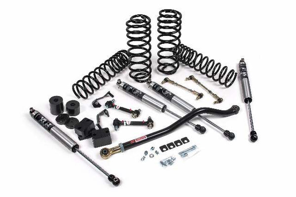 JKS 2021-2024 Compatible With Jeep Wrangler JL 4xe 4Dr 2" J-Venture Suspension Lift Kit Fox 2.0 Ifp Ps Shocks, Fits 2021-2024 Jeep Wrangler JL JSPEC172KFP