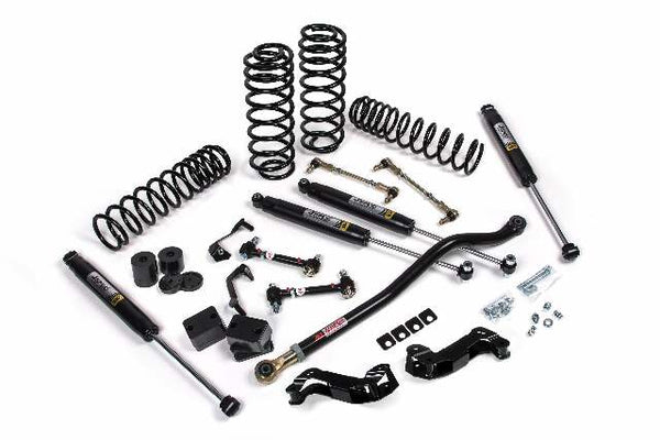 JKS 2021-2024 Compatible With Jeep Wrangler JL 4xe 4Dr 2" J-Kontrol Suspension Lift Kit JSpec Shocks, Fits 2021-2024 Jeep Wrangler JL JSPEC173K