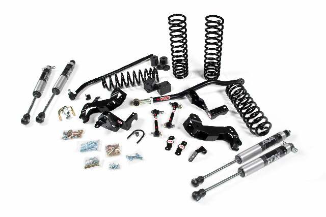 JKS 2021-2024 Compatible With Jeep Wrangler JL 4xe 4Dr 2" J-Kontrol Suspension Lift Kit Fox 2.0 Ifp Ps Shocks, Fits 2021-2024 Jeep Wrangler JL JSPEC173KFP