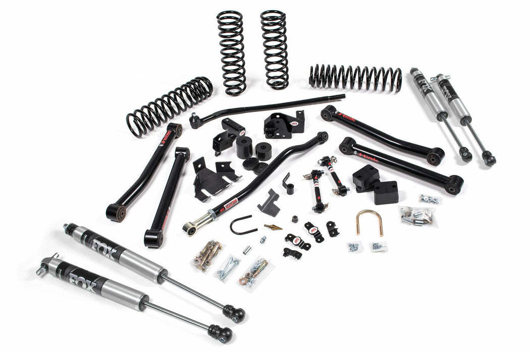 JKS JSPEC174KFP 2021-2024 compatible with Jeep Wrangler (JL) 4xe 4Dr 2" J-Konnect Suspension Lift Kit w/ Fox 2.0 IFP PS Shocks