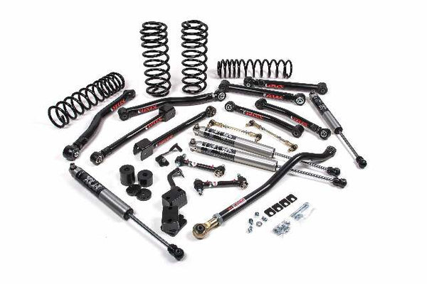 JKS 2021-2024 Compatible With Jeep Wrangler JL 4xe 4Dr 2" J-Krawl Suspension Lift Kit Fox 2.0 Ifp Ps Shocks, Fits 2021-2024 Jeep Wrangler JL JSPEC175KFP