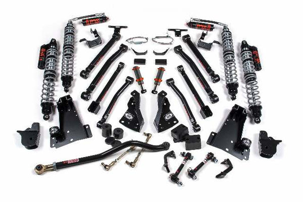 JKS 2018-2023 Compatible With Jeep Wrangler JL 4Dr 3.5" J-Krawl Max System, Rubber Fox 2.5 Series C, O R, R Dsc Front, Fox 2.5 C, O P, B Dsc Rear, Fits 2018-2023 Jeep Wrangler JL JSPEC188KFC