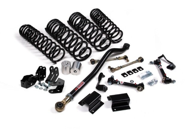 JKS 2020-2025 Fits Jeep Gladiator JT 3-3.5" Front 1.5-2" Rear Lift Kit - Mojave Shock Extension Brackets, Fits 2020-2025 Jeep Gladiator JT JSPEC200