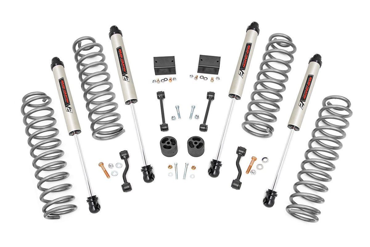 Rough Country 2.5 Inch Lift Kit Coils V2 Fits Jeep Wrangler Jl Rubicon (18-23) 66670