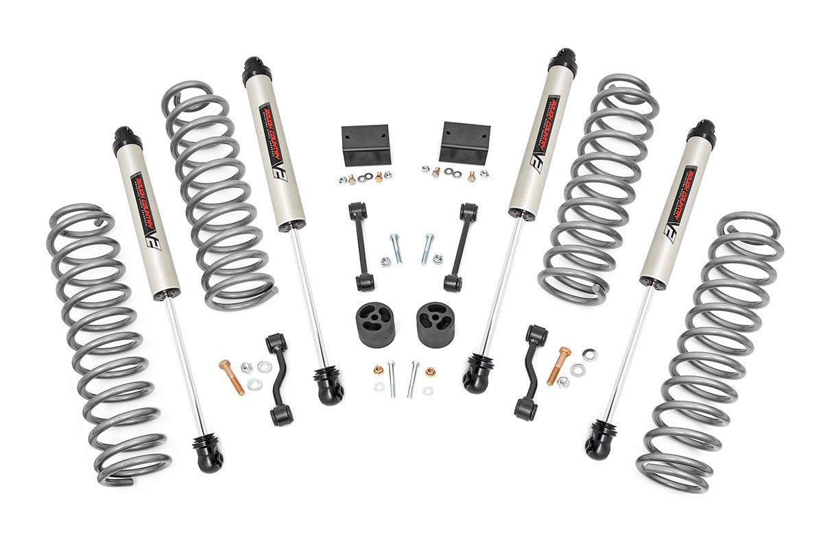 Rough Country 2.5 Inch Lift Kit Coils V2 Fits Jeep Wrangler Jl 4WD (2018-2023) 67770