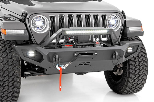 Rough Country Front Winch Bumper Fits Jeep Gladiator Jt/Wrangler Jk & Jl 10585