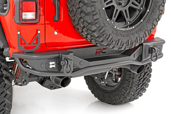 Rough Country Rear Bumper Tubular Fits Jeep Wrangler Jl 4WD (2018-2023) 10648