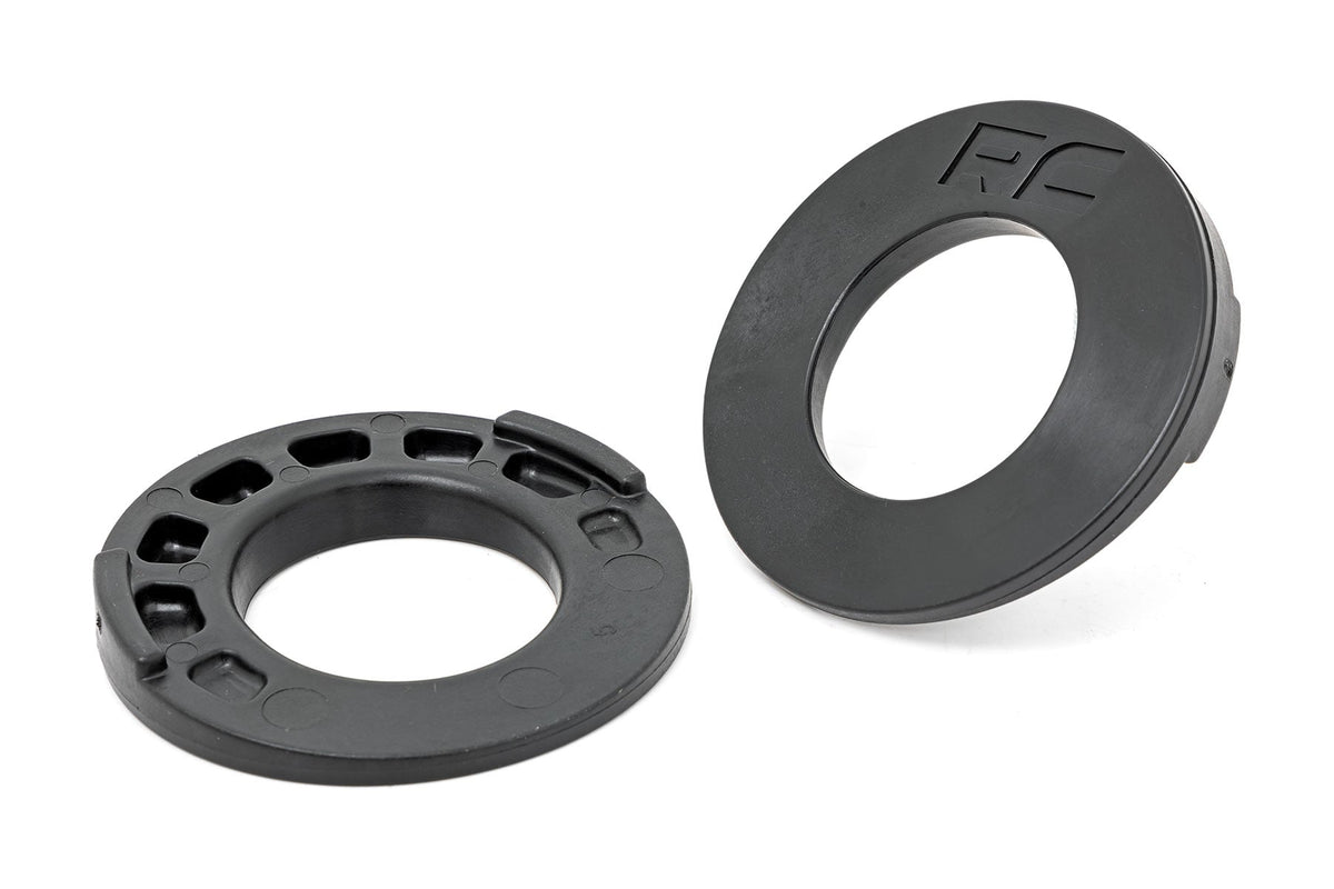 Rough Country Rear Coil Spring Correction Plates Fits Jeep Wrangler Jk (2007-2018) 1113