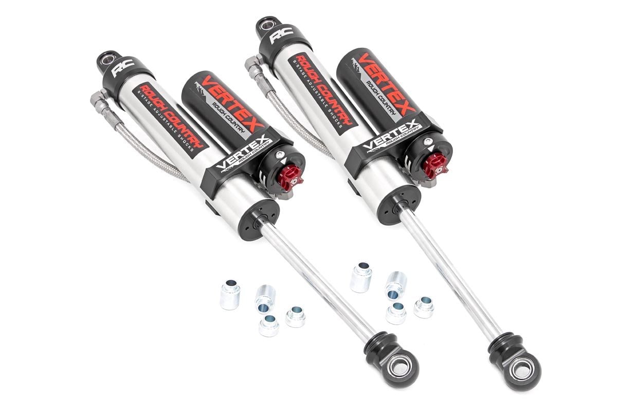 Rough Country Vertex 2.5 Adj Rear Shocks 2-3" Fits Jeep Wrangler Jl 4WD (18-23) 699008