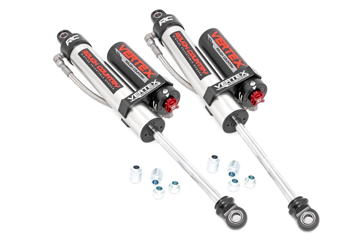 Rough Country Vertex 2.5 Adj Front Shocks 3.5-4.5" Fits Jeep Gladiator Jt (20-23)/Wrangler Jl (18-23) 689007