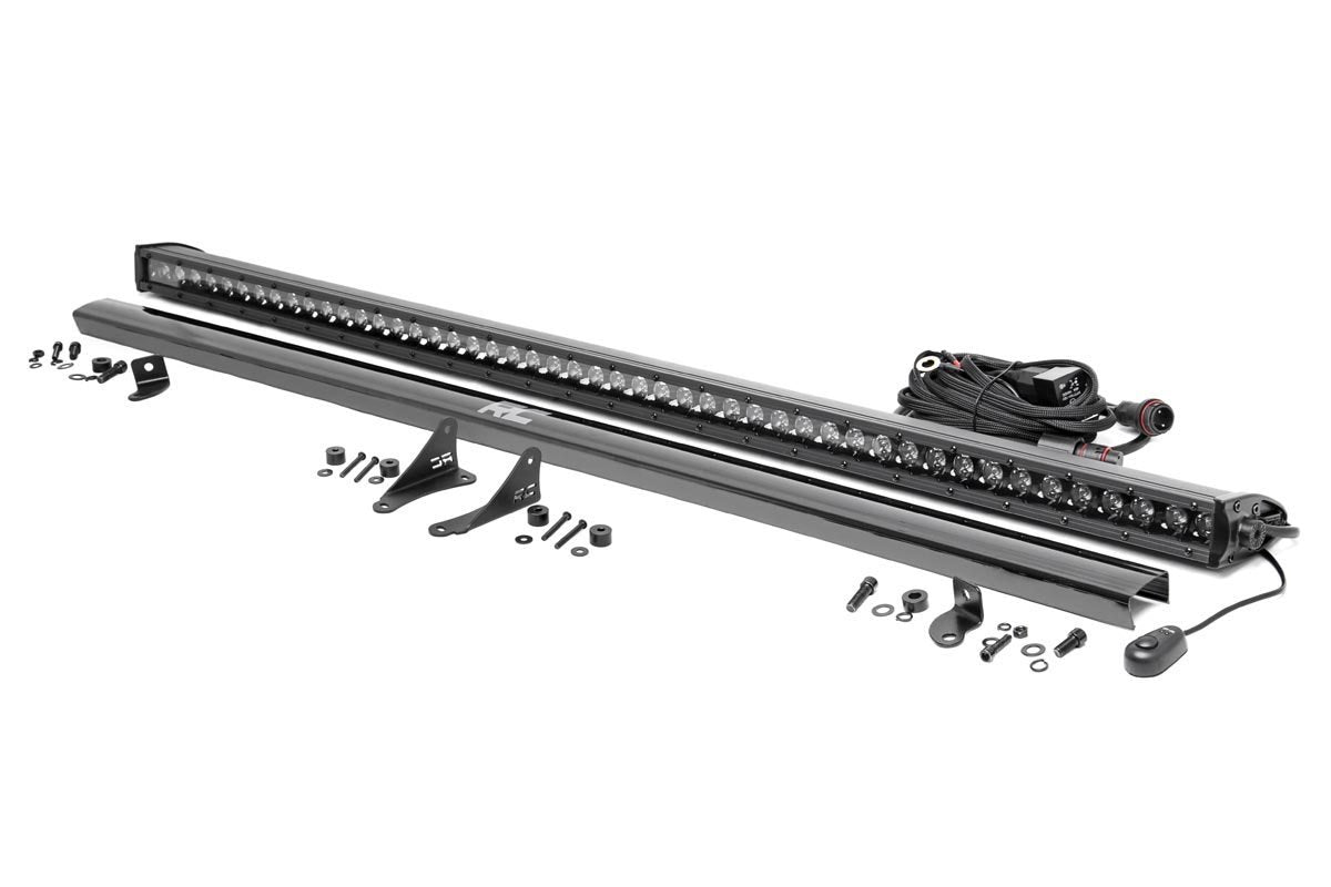 Rough Country Fits Jeep 50-Inch Led Hood Kit (18-21 Wrangler Jl, 20-21 Gladiator Jt Black-Series) 70057