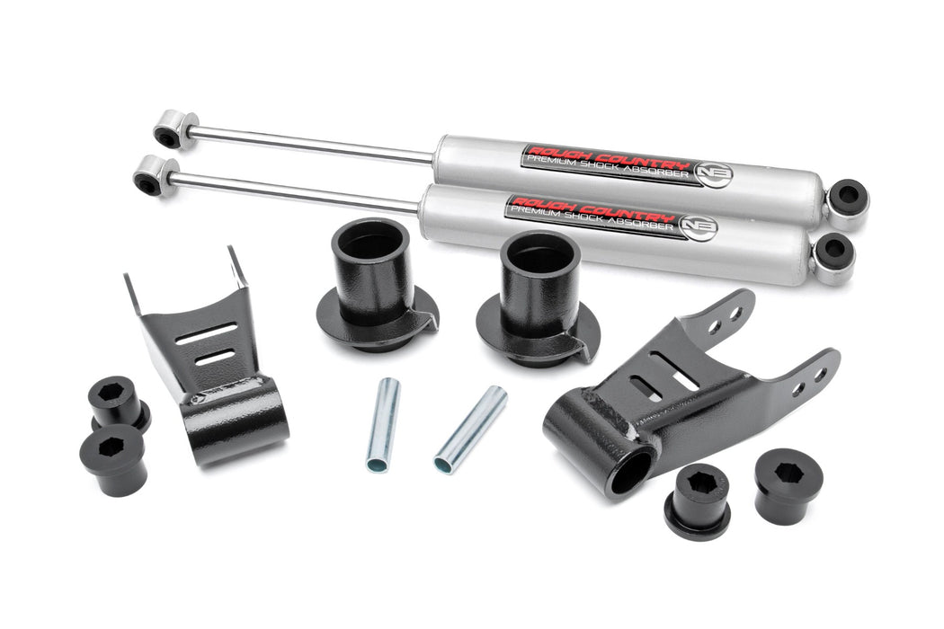 Rough Country Lowering Kit 2 Inch Fr 2 Inch Rr Ford F-150 2Wd (2009-2014) 80230