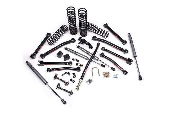 JKS 2007-2018 Jeep Wrangler JK J-Krawl 2Dr 2.5in System W, Fox 2.0 Performance Series Shocks, Fits 2007-2018 Jeep Wrangler JK JSPEC150KFP