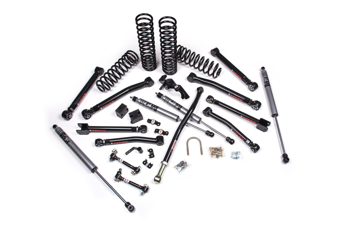 JKS 2007-2018 Jeep Wrangler JK J-Krawl 4Dr 3.5in System W, Fox 2.0 Performance Series Shocks, Fits 2007-2018 Jeep Wrangler JK JSPEC151KFP