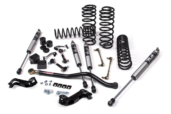 JKS 2020-2024 Compatible With Jeep Wrangler JL J-Kontrol 3.5" 4Dr W, Fox Adventure Series Shocks Diesel, Fits 2020-2024 Jeep Wrangler JL JSPEC160KFA