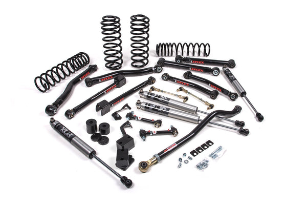 JKS 2020-2024 Compatible With Jeep Wrangler JL J-Krawl 3.5" 4Dr W, Fox 2.0 Performance Series Shocks Diesel, Fits 2020-2024 Jeep Wrangler JL JSPEC161KFP