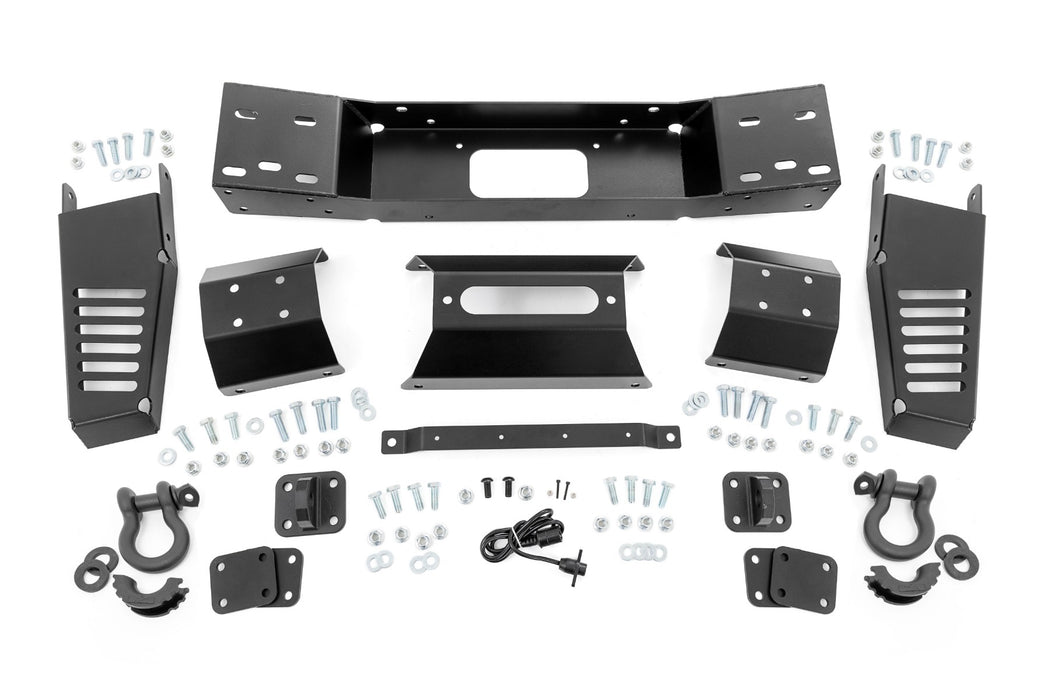 Rough Country Hidden Winch Mount All Models Fits toyotaTundra 2WD/4WD (2022-2023)