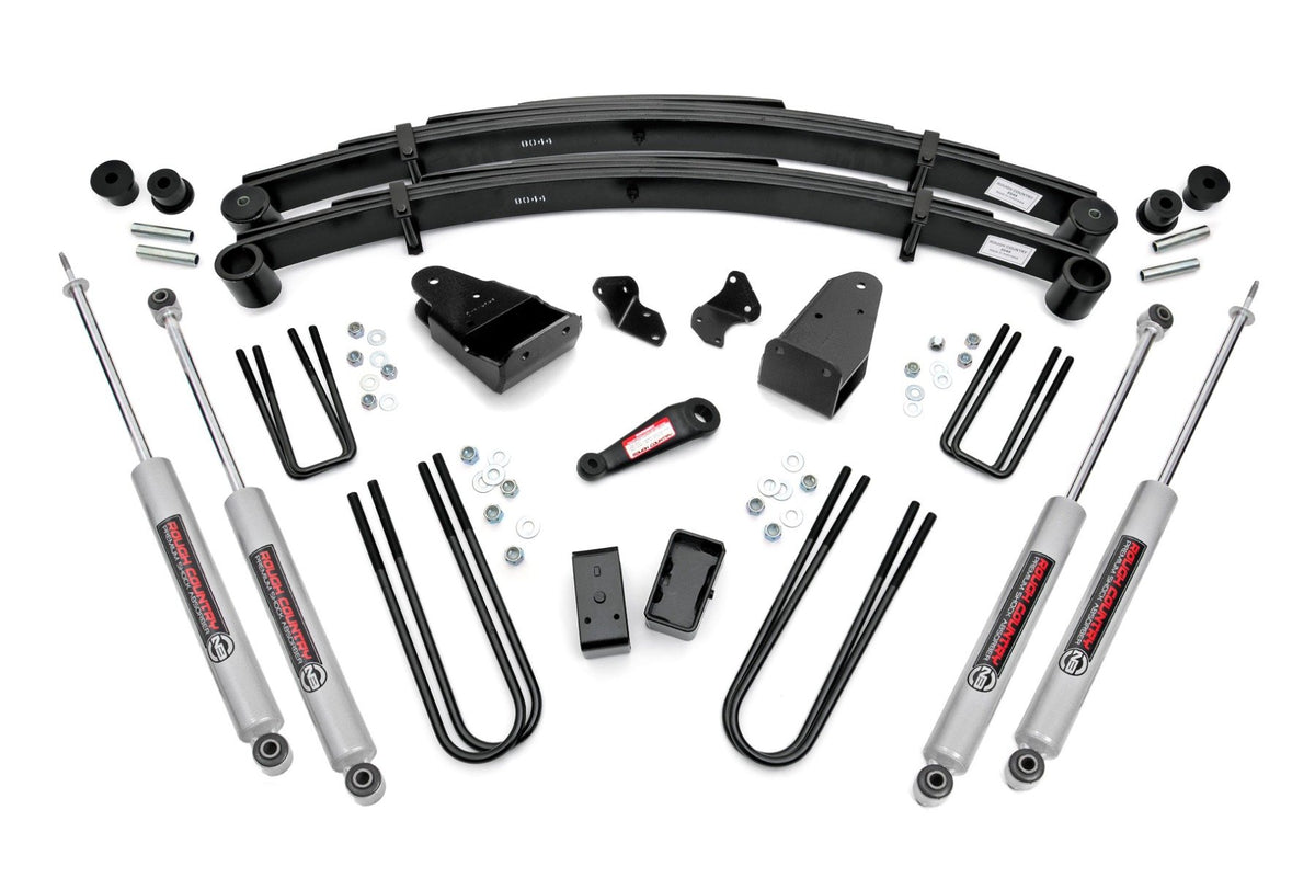Rough Country 4 Inch Lift Kit Fits Ford F-350 4WD (1982-1985) 4918230