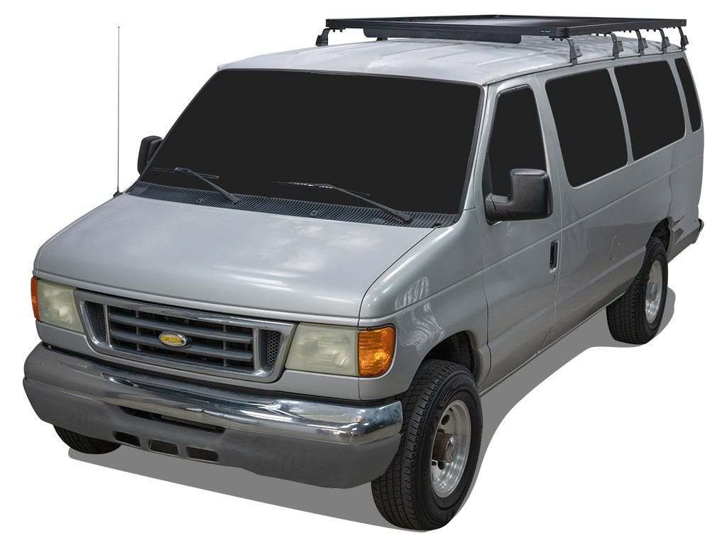 Front Runner Ford E150/E250/E350 Extended Cab (1992-2014) Slimline II 3/4 Roof Rack Kit KRFE007T