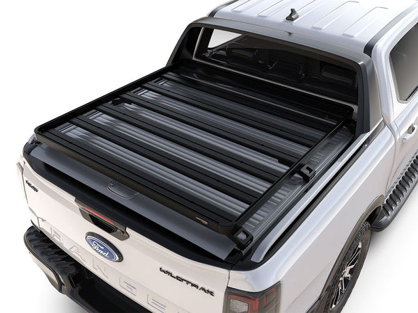 Front Runner Ford Ranger T6.2 Wildtrak Double Cab w/OEM Roll Top (2022-Current) Slimline II Load Bed Rack Kit KRFR024T