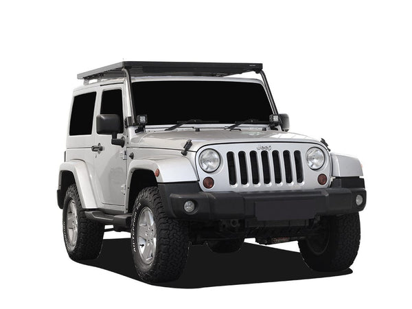 Front Runner Jeep Wrangler JK 2 Door (2007-2018) Extreme Slimline II Roof Rack Kit KRJW001T
