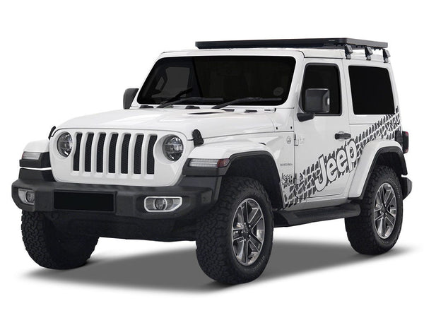 Front Runner Jeep Wrangler JL 2 Door (2018-Current) Slimline II 1/2 Roof Rack Kit KRJW026T