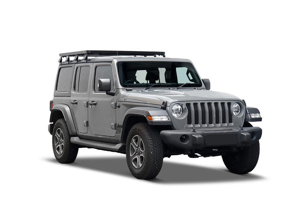 Front Runner Jeep Wrangler JL 4 Door (2018-Current) Slimline II 1/2 Roof Rack Kit / Tall KRJW032T