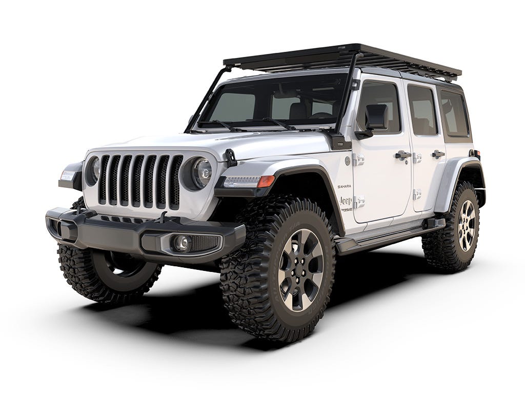 Front Runner Jeep Wrangler JL 4 Door (2018-Current) Extreme Slimline II Roof Rack Kit KRJW036T