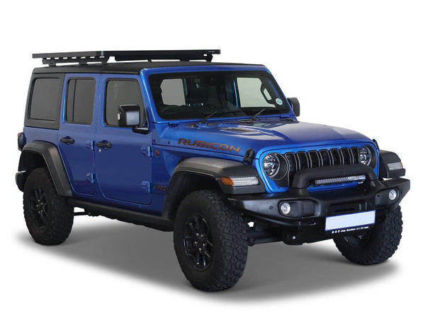 Front Runner Jeep Wrangler JLU (2018-Current) 3/4 Slimline II Roof Rack Kit KRJW041T