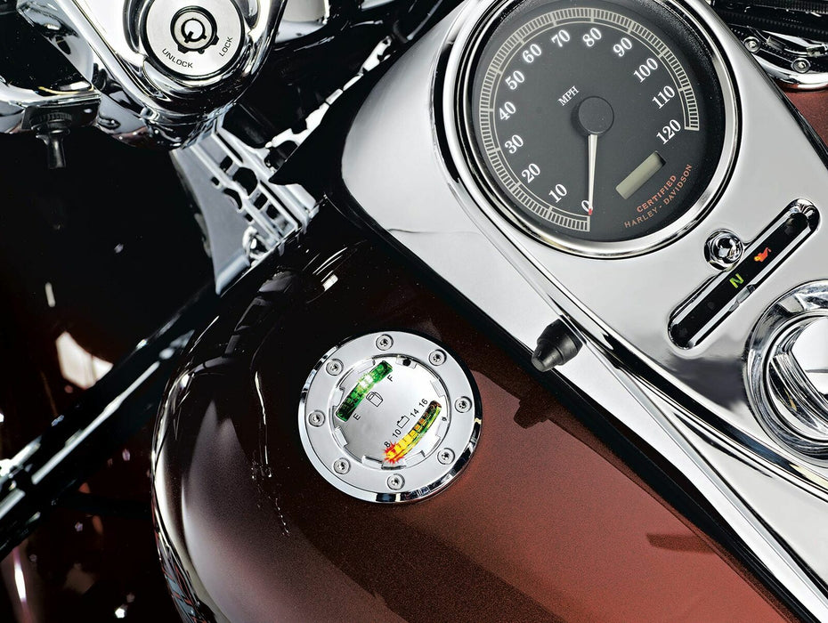 Kuryakyn 7282 Motorcycle Accent Accessory: Informer LED Fuel and Battery Gauge