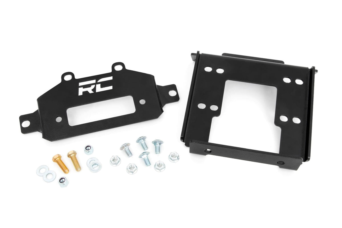Rough Country Winch Mount Fits Polaris Rzr Xp 1000/Rzr Xp 4 1000 93042