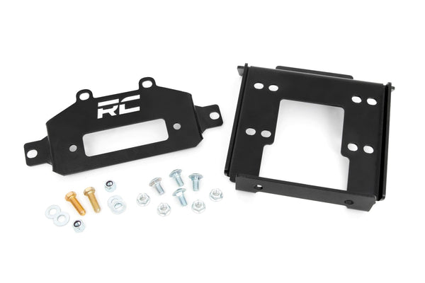 Rough Country Winch Mount Fits Polaris Rzr Xp 1000/Rzr Xp 4 1000 93042