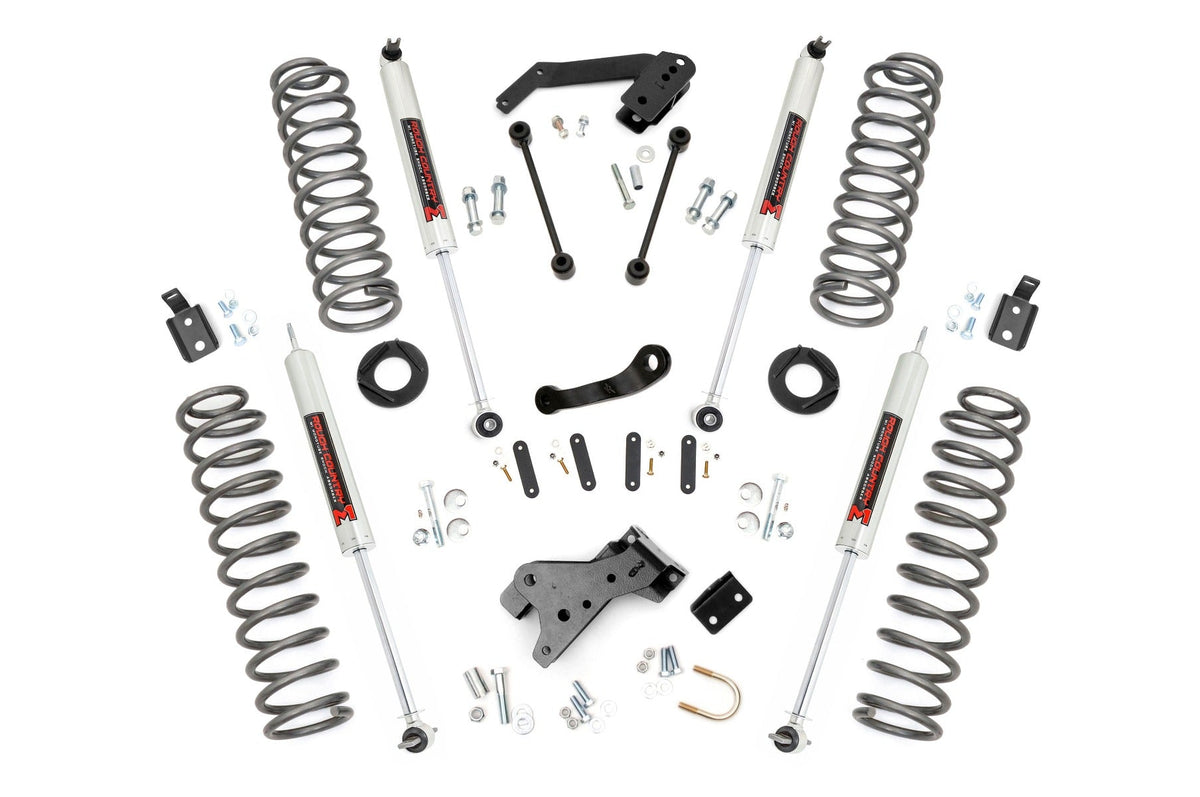 Rough Country 4 Inch Lift Kit M1 Fits Jeep Wrangler Jk 2WD/4WD (2007-2018) 68140